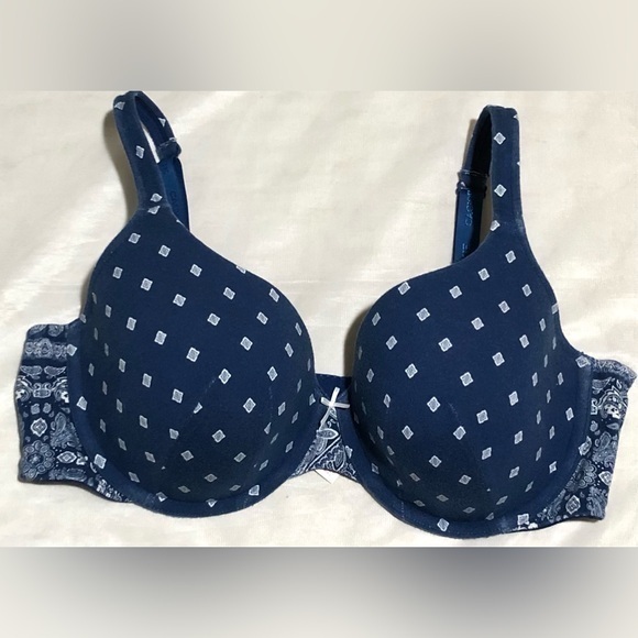 Cacique Other - CACIQUE T-Shirt Blue Bra